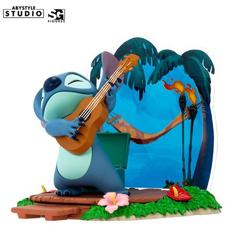 Figurine Stitch Guitare